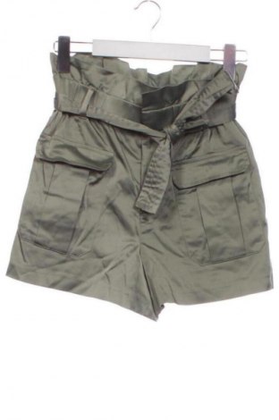 Pantaloni scurți de femei Zara, Mărime XS, Culoare Verde, Preț 57,99 Lei