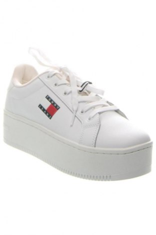 Obuwie damskie Tommy Jeans, Rozmiar 38, Kolor Biały, Cena 263,99 zł
