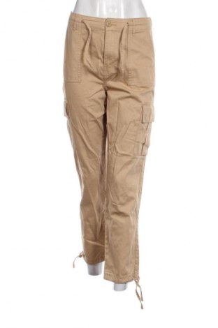 Γυναικείο παντελόνι Clockhouse, Μέγεθος L, Χρώμα  Μπέζ, Τιμή 6,99 €