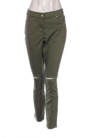 Damskie spodnie H&M, Rozmiar XXL, Kolor Zielony, Cena 126,43 zł