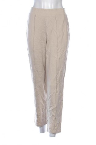 Damskie spodnie H&M L.O.G.G., Rozmiar L, Kolor Beżowy, Cena 25,99 zł