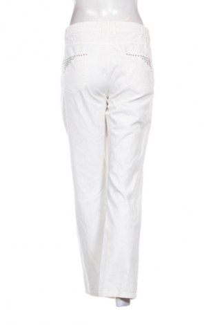 Damskie spodnie Pfeffinger, Rozmiar XL, Kolor Biały, Cena 80,38 zł
