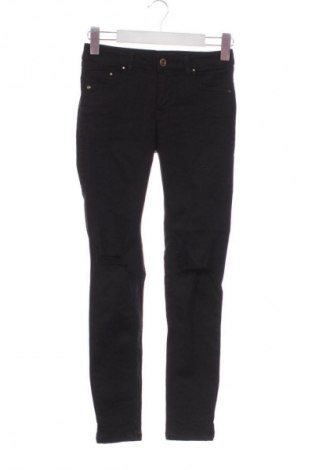 Дамски панталон Stradivarius, Размер XS, Цвят Черен, Цена 14,82 €