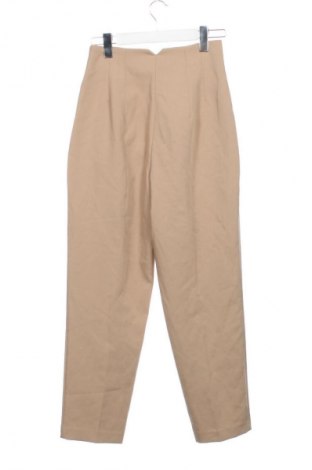 Damskie spodnie Zara, Rozmiar XS, Kolor Beżowy, Cena 53,99 zł