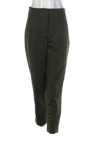 Pantaloni de femei Zara, Mărime L, Culoare Verde, Preț 62,99 Lei