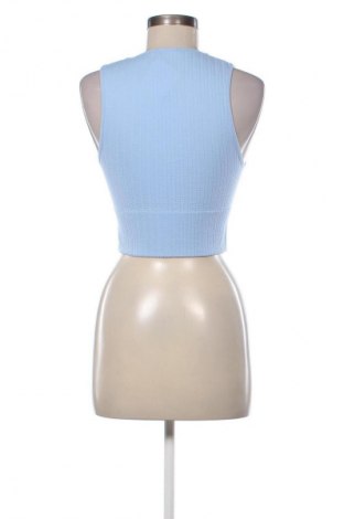 Γυναικείο αμάνικο μπλουζάκι Stradivarius, Μέγεθος M, Χρώμα Μπλέ, Τιμή 6,10 €