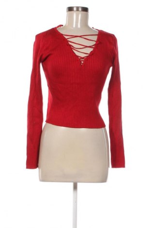 Női pulóver Ally, Méret M, Szín Piros, Ár 2 719 Ft