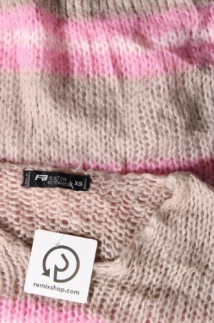 Γυναικείο πουλόβερ Fb Sister, Μέγεθος XS, Χρώμα Πολύχρωμο, Τιμή 7,99 €