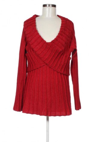 Дамски пуловер Fever, Размер L, Цвят Червен, Цена 5,62 €