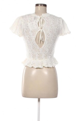 Női pulóver H&M Divided, Méret XS, Szín Fehér, Ár 2 489 Ft