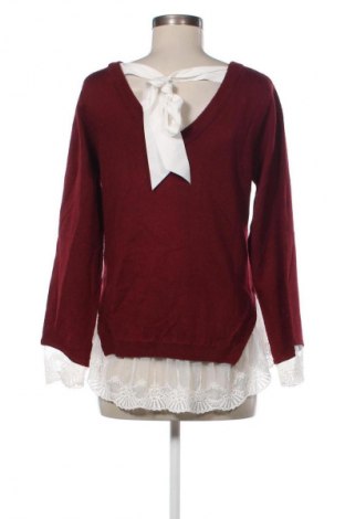 Pulover de femei H&M Divided, Mărime S, Culoare Roșu, Preț 76,86 Lei