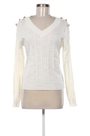 Дамски пуловер Mirrou, Размер L, Цвят Екрю, Цена 7,66 €