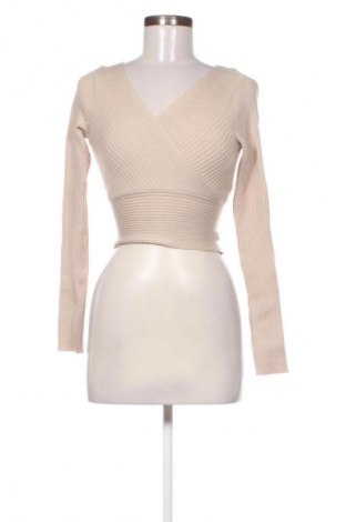 Női pulóver NA-KD, Méret XXS, Szín Bézs, Ár 8 637 Ft