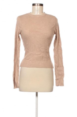 Дамски пуловер NA-KD, Размер S, Цвят Бежов, Цена 6,13 €