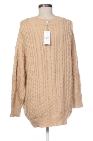 Дамски пуловер OVS, Размер XS, Цвят Кафяв, Цена 23,60 €