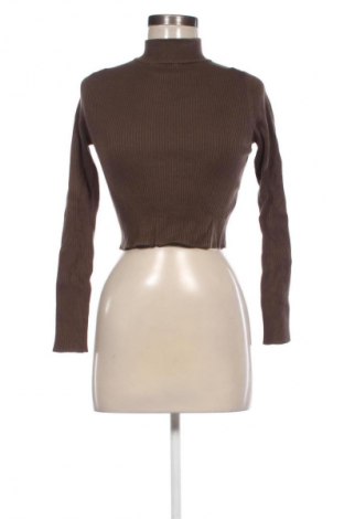 Дамски пуловер Pull&Bear, Размер S, Цвят Кафяв, Цена 15,00 €