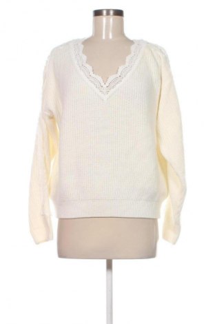 Pulover de femei SHEIN, Mărime M, Culoare Ecru, Preț 31,99 Lei