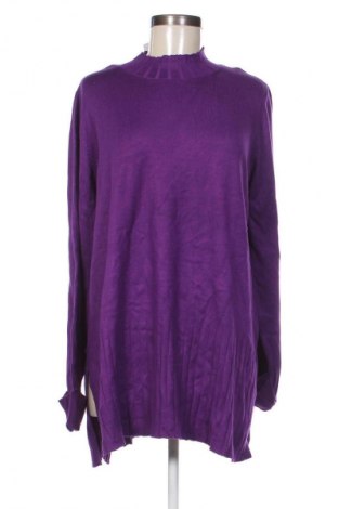 Дамски пуловер Selection By Ulla Popken, Размер L, Цвят Лилав, Цена 20,90 €