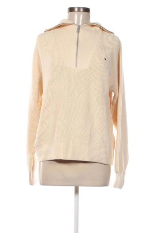 Női pulóver Tommy Hilfiger, Méret L, Szín Bézs, Ár 72 599 Ft