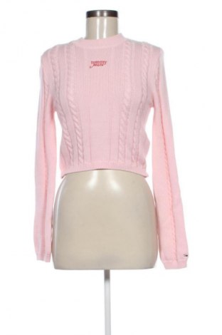 Női pulóver Tommy Jeans, Méret S, Szín Rózsaszín, Ár 50 899 Ft
