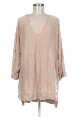 Дамски пуловер Ulla Popken, Размер 3XL, Цвят Бежов, Цена 12,27 €