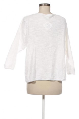 Γυναικείο πουλόβερ United Colors Of Benetton, Μέγεθος L, Χρώμα Λευκό, Τιμή 21,99 €