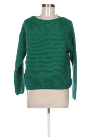 Дамски пуловер United Colors Of Benetton, Размер XS, Цвят Зелен, Цена 48,06 €
