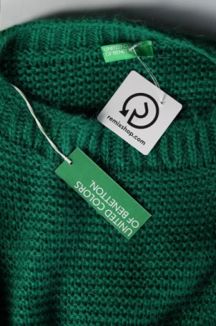 Дамски пуловер United Colors Of Benetton, Размер L, Цвят Зелен, Цена 48,06 €