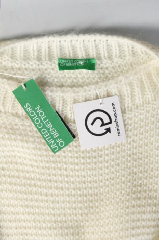 Дамски пуловер United Colors Of Benetton, Размер M, Цвят Екрю, Цена 48,06 €