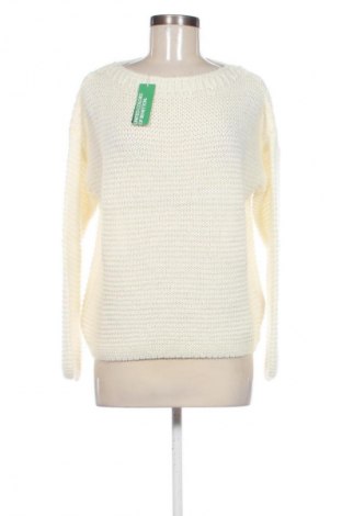 Дамски пуловер United Colors Of Benetton, Размер S, Цвят Екрю, Цена 38,85 €