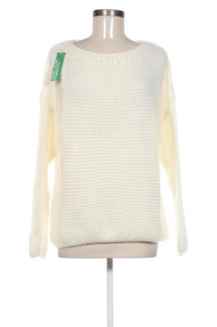 Dámsky pulóver United Colors Of Benetton, Veľkosť L, Farba Kremová, Cena  56,95 €
