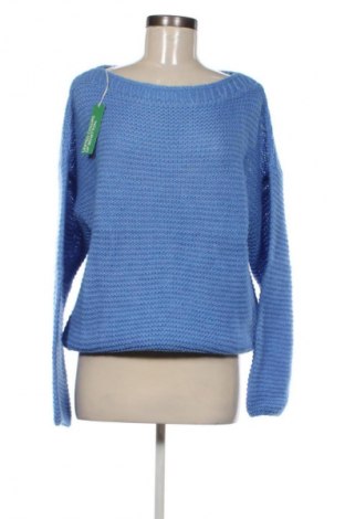 Дамски пуловер United Colors Of Benetton, Размер L, Цвят Син, Цена 48,06 €