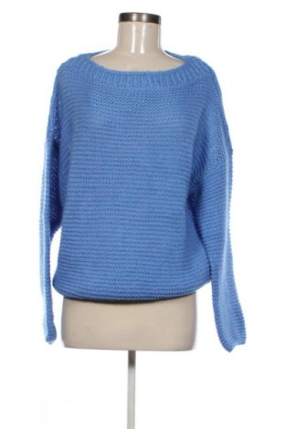 Дамски пуловер United Colors Of Benetton, Размер L, Цвят Син, Цена 48,06 €