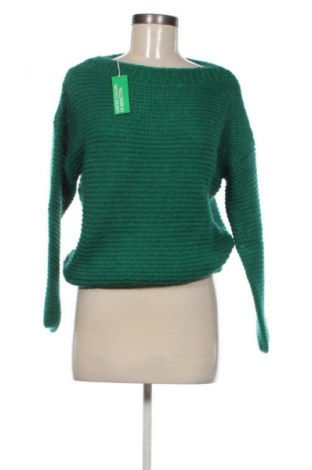 Дамски пуловер United Colors Of Benetton, Размер XS, Цвят Зелен, Цена 48,06 €