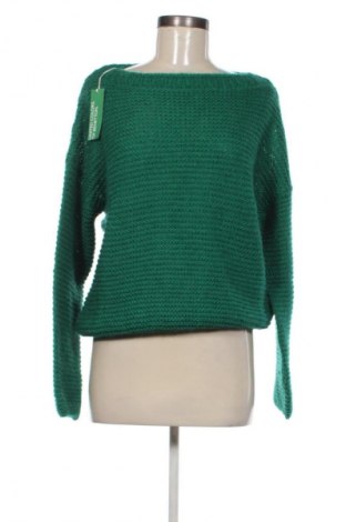 Дамски пуловер United Colors Of Benetton, Размер M, Цвят Зелен, Цена 48,06 €