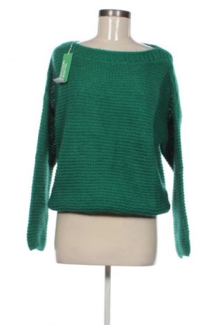 Damski sweter United Colors Of Benetton, Rozmiar M, Kolor Zielony, Cena 250,99 zł