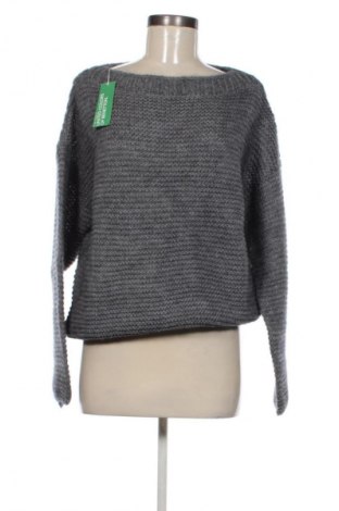 Дамски пуловер United Colors Of Benetton, Размер L, Цвят Сив, Цена 48,06 €