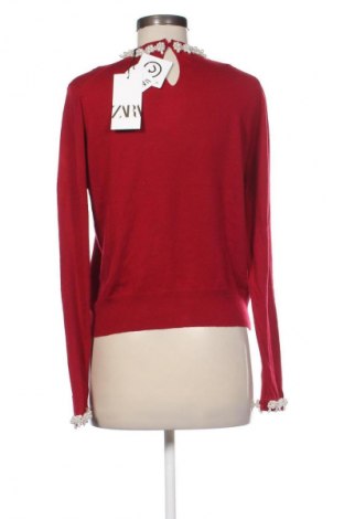Damenpullover Zara, Größe M, Farbe Rot, Preis € 32,00