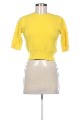 Damski sweter Zara, Rozmiar M, Kolor Żółty, Cena 75,02 zł