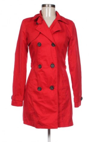 Damen Trench Coat Pimkie, Größe M, Farbe Rot, Preis € 13,99