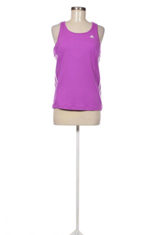 Дамски спортен топ Adidas, Размер L, Цвят Лилав, Цена 14,31 €