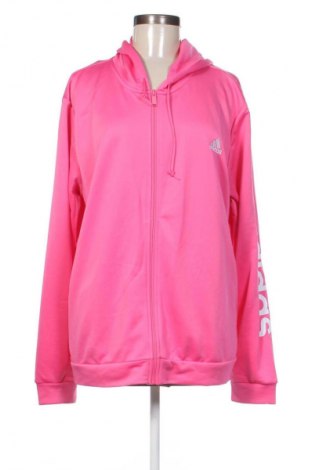 Damen Sweatshirt Adidas, Größe XXL, Farbe Rosa, Preis € 27,99
