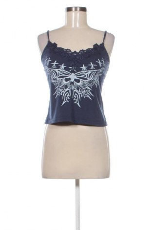 Női top Romwe, Méret L, Szín Kék, Ár 6 198 Ft