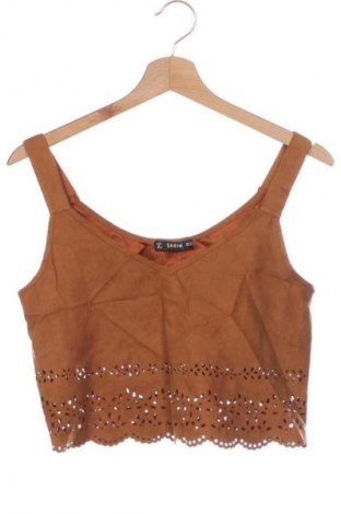 Női top SHEIN, Méret XS, Szín Barna, Ár 6 198 Ft