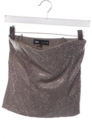 Damski top Zara, Rozmiar S, Kolor Beżowy, Cena 79,99 zł