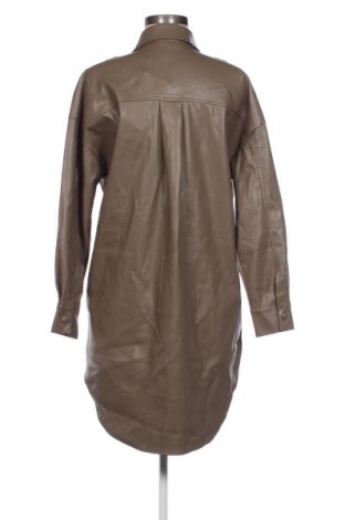 Damen Ledermantel Free Quent, Größe XS, Farbe Braun, Preis € 90,99