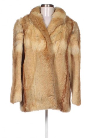 Дамско кожено палто Unbranded, Размер L, Цвят Жълт, Цена 110,00 €