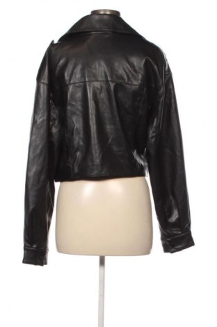 Дамско кожено яке Amisu, Размер M, Цвят Черен, Цена 14,31 €