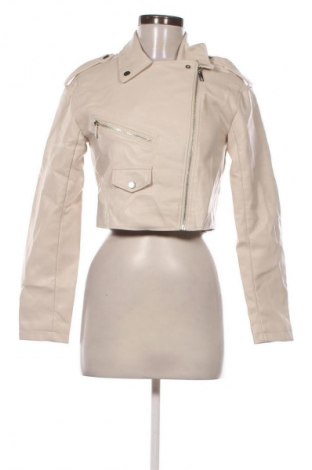 Női bőrdzseki Amisu, Méret XS, Szín Bézs, Ár 8 869 Ft