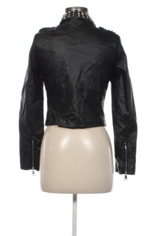 Дамско кожено яке Amisu, Размер S, Цвят Черен, Цена 17,89 €